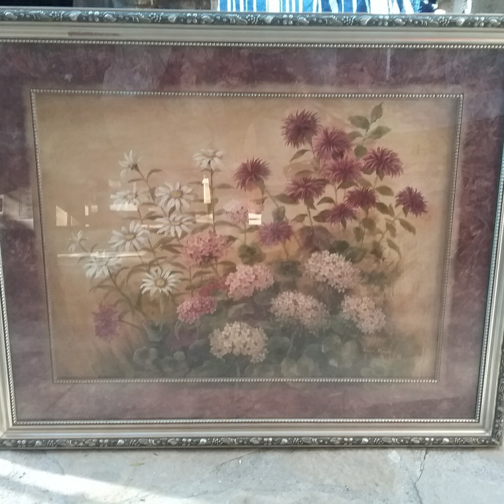 Vivian Flasch framed painting